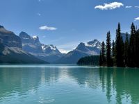 10. Tag – Jasper-Nationalpark – Bootsfahrt zur Spirit Island auf dem Maligne Lake