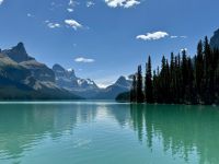 10. Tag – Jasper-Nationalpark – Bootsfahrt zur Spirit Island auf dem Maligne Lake