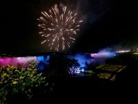 Abendshow an den Fällen (1)