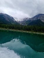 Das Blau des Maligne Lake (2)