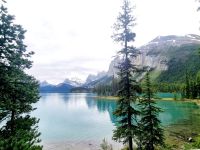 Das Blau des Maligne Lake (15)