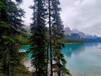 Das Blau des Maligne Lake (18)