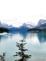 Das Blau des Maligne Lake (10)