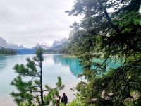Das Blau des Maligne Lake (13)