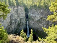 4. Tag – Kamloops bis Blue River – Wells Gray Provincial Park – An den Spahats Falls