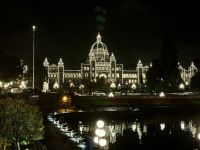 11. Tag – Port Hardy bis Victoria – Victoria bei Nacht – Parlament