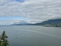 13. Tag – Stadtrundfahrt Vancouver – Blick über das Burrard Inlet nach West Vancouver