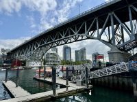 13. Tag – Stadtrundfahrt Vancouver – Blick von der Granville Island auf die Downtown