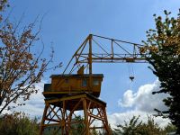 13. Tag – Stadtrundfahrt Vancouver – Alter Kran auf der Granville Island
