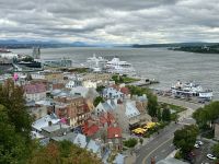 3. Tag – Stadtrundfahrt/-rundgang in Québec – Blick auf die untere Altstadt