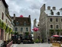 3. Tag – Stadtrundfahrt/-rundgang in Québec – Untere Altstadt – Place Royale