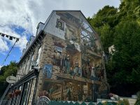 3. Tag – Stadtrundfahrt/-rundgang in Québec – Untere Altstadt – Fresque du Petit-Champlain