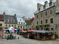 3. Tag – Stadtrundfahrt/-rundgang in Québec – Untere Altstadt – Place Royale