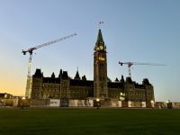 4. Tag – Québec bis Ottawa – Abendspaziergang in Ottawa – Parliament Hill