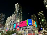 5. Tag – Ottawa bis Toronto – Toronto bei Nacht – Dundas Square
