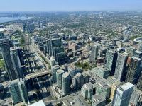 6. Tag – Stadtrundfahrt Toronto – Aussicht vom CN Tower