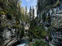 8. Tag – Niagara Falls bis Banff – Spaziergang im Johnston Canyon