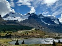 9. Tag – Banff-Nationalpark und Icefields Parkway – Mount Athabasca und Mount Andromeda