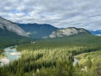 10. Tag – Banff bis Kamloops – Fotostopp an den Hoodoos mit Blick auf das Bow Valley