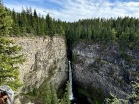 11. Tag – Kamloops bis Clearwater – Wells Gray Park – An den Spahats Falls
