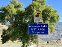 12. Tag – Clearwater bis Whistler – Fotostopp am Kamloops Lake