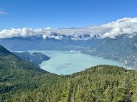 13. Tag – Whistler bis Parksville – Sea to Sky Gondola – Aussicht auf den Howe Sound