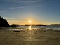 14. Tag – Parksville bis Tofino – Sonnenuntergang am MacKenzie Beach in Tofino