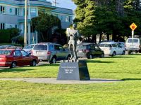 16. Tag – Stadtrundfahrt/-gang in Victoria – Terry Fox Monument im Beacon Hill Park