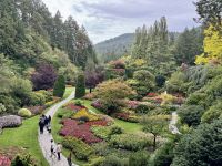 17. Tag – Victoria bis Vancouver – Besuch der Butchart Gardens – Senkgarten