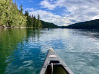 Gestaerkt und geuebt paddeln wir zurueck &ndash; &copy; Elisabeth Fox-Maerki (Eberhardt TRAVEL)