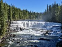 Die hufeisenfoermigen Dawson Faelle &ndash; &copy; Elisabeth Fox-Maerki (Eberhardt TRAVEL)