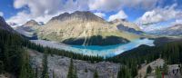 Panoramabild von Peyto Lake &ndash; &copy; Elisabeth Fox-Maerki (Eberhardt TRAVEL)