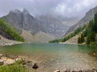 Lake Agnes auch schoen im Regen &ndash; &copy; Elisabeth Fox-Maerki (Eberhardt TRAVEL)