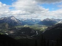 P8260057.JPG, Blick hinunter auf Banff