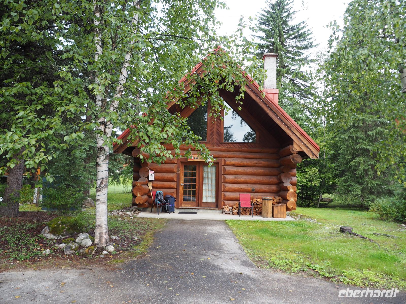 P8280148.JPG, Chalet im Wiegele Heli Skiing Resort, wo wir uns sehr wohlfühlten