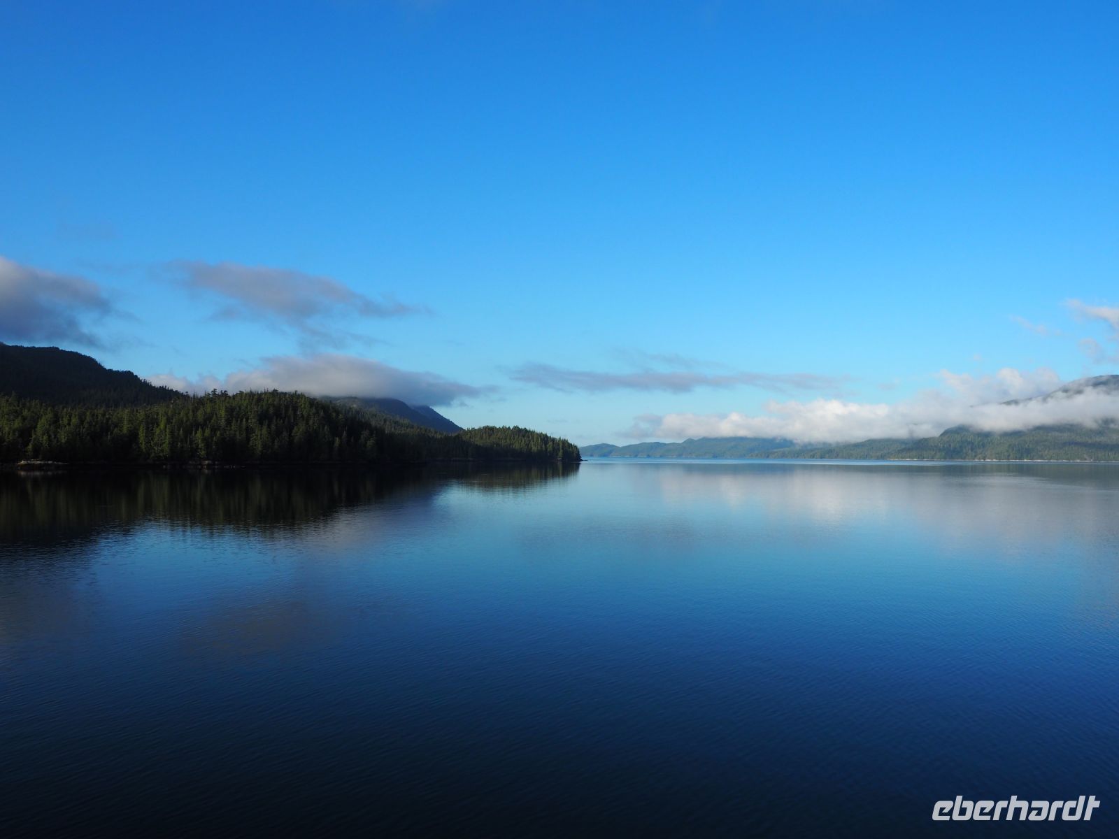 P1010370.JPG, die Inside Passage im Morgengrauen