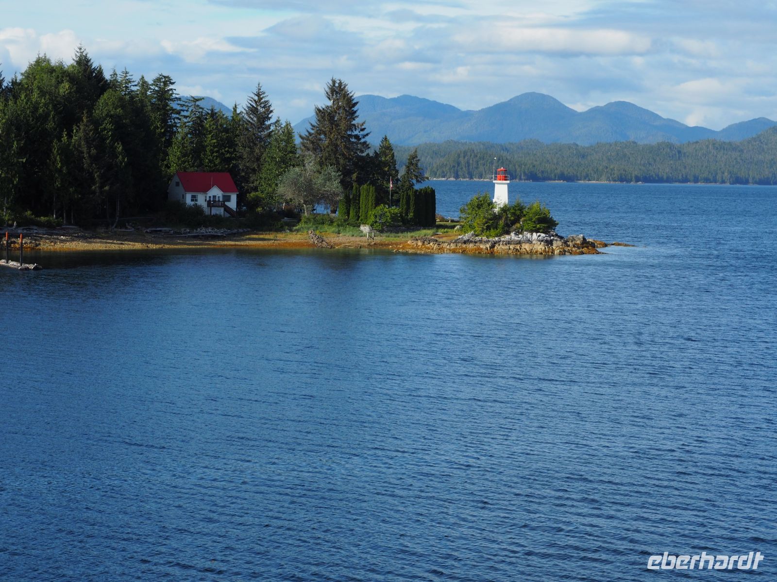 P1010398.JPG, wir näherten uns Bella Bella