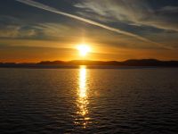 P1010400.JPG, der Sonnenuntergang hätte nicht schöner sein können