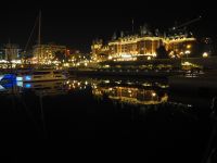 P1010471.JPG, faszinierender Hafen in Victoria am Abend