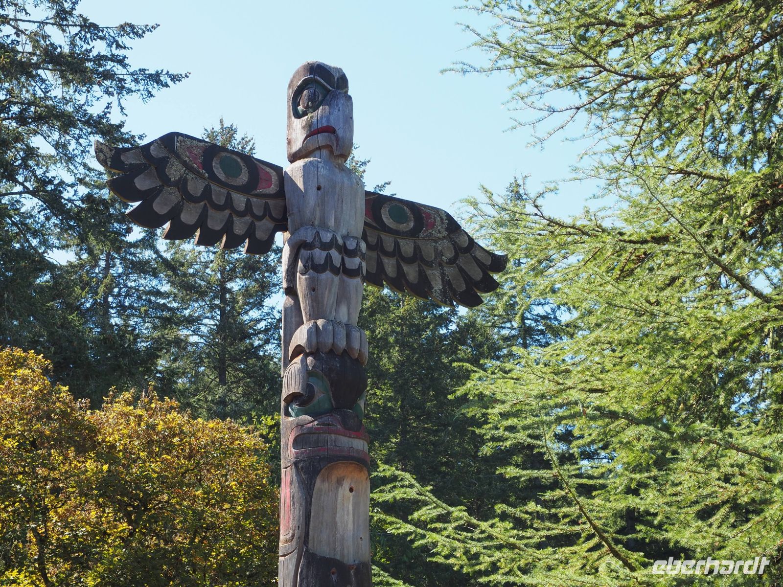 P1010495.JPG, Totempfahl in den Butchart Gardens