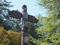 P1010495.JPG, Totempfahl in den Butchart Gardens