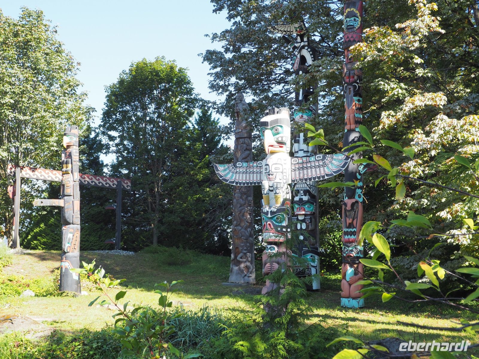 P1010635.JPG, Totempfähle im Stanley Park