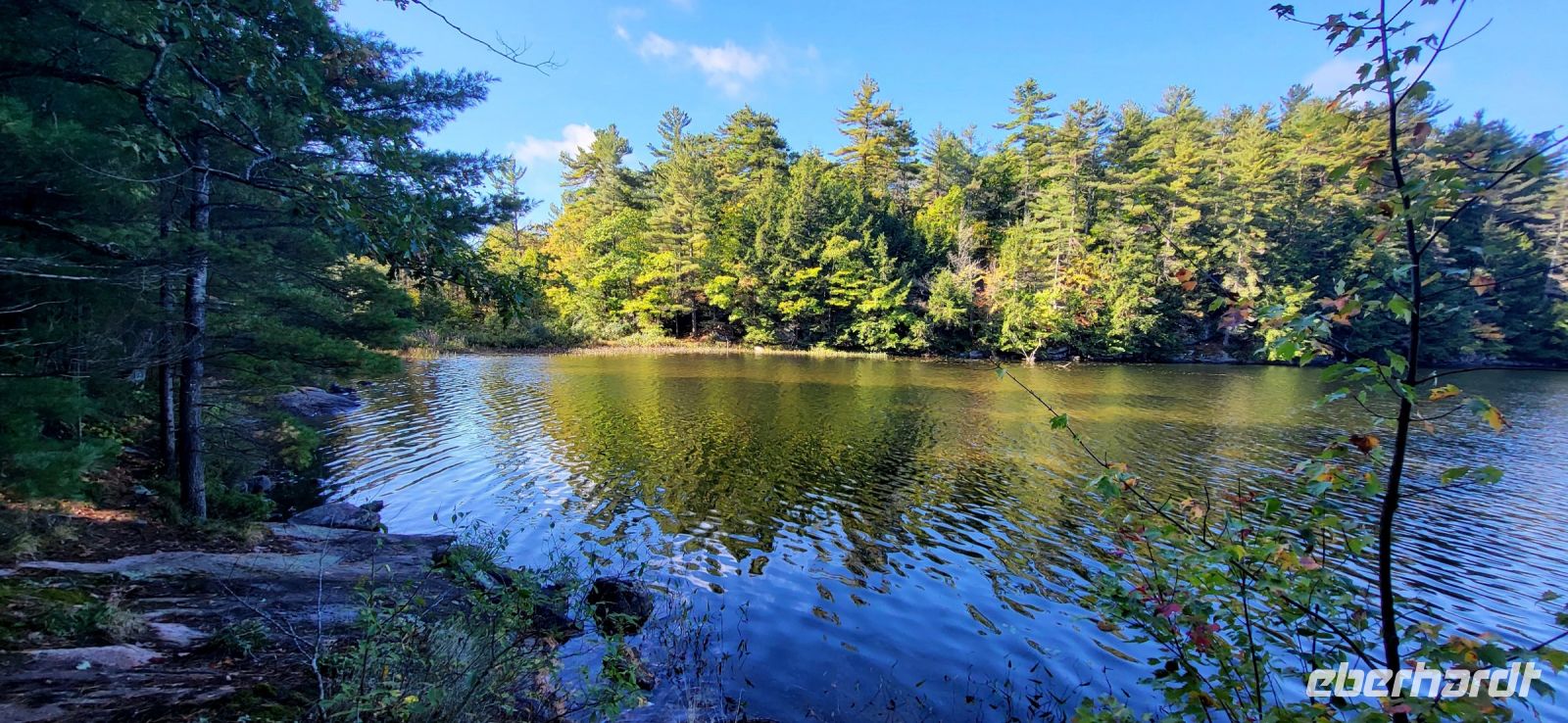 42 Wanderung entlang des Hardy Lakes