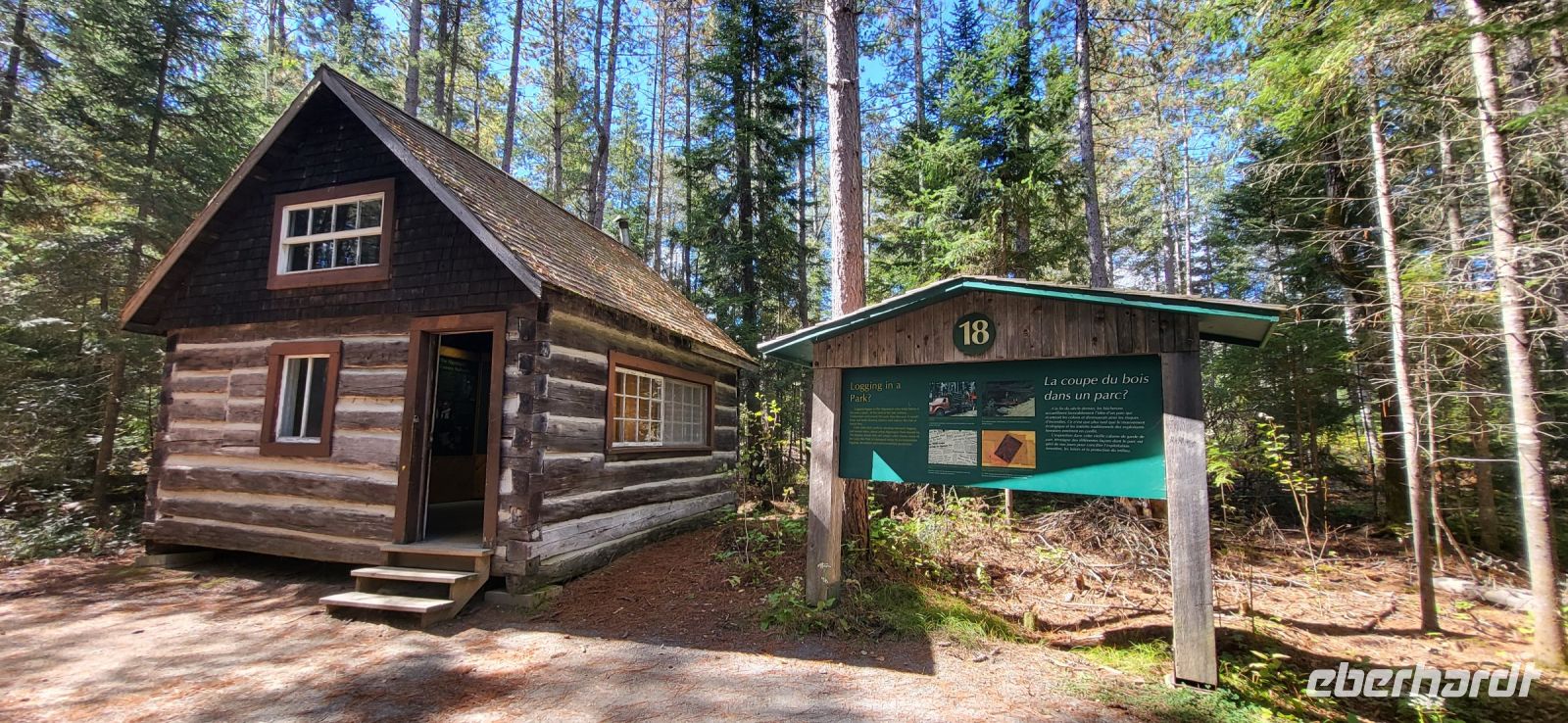 64 Spaziergang Logging Museum