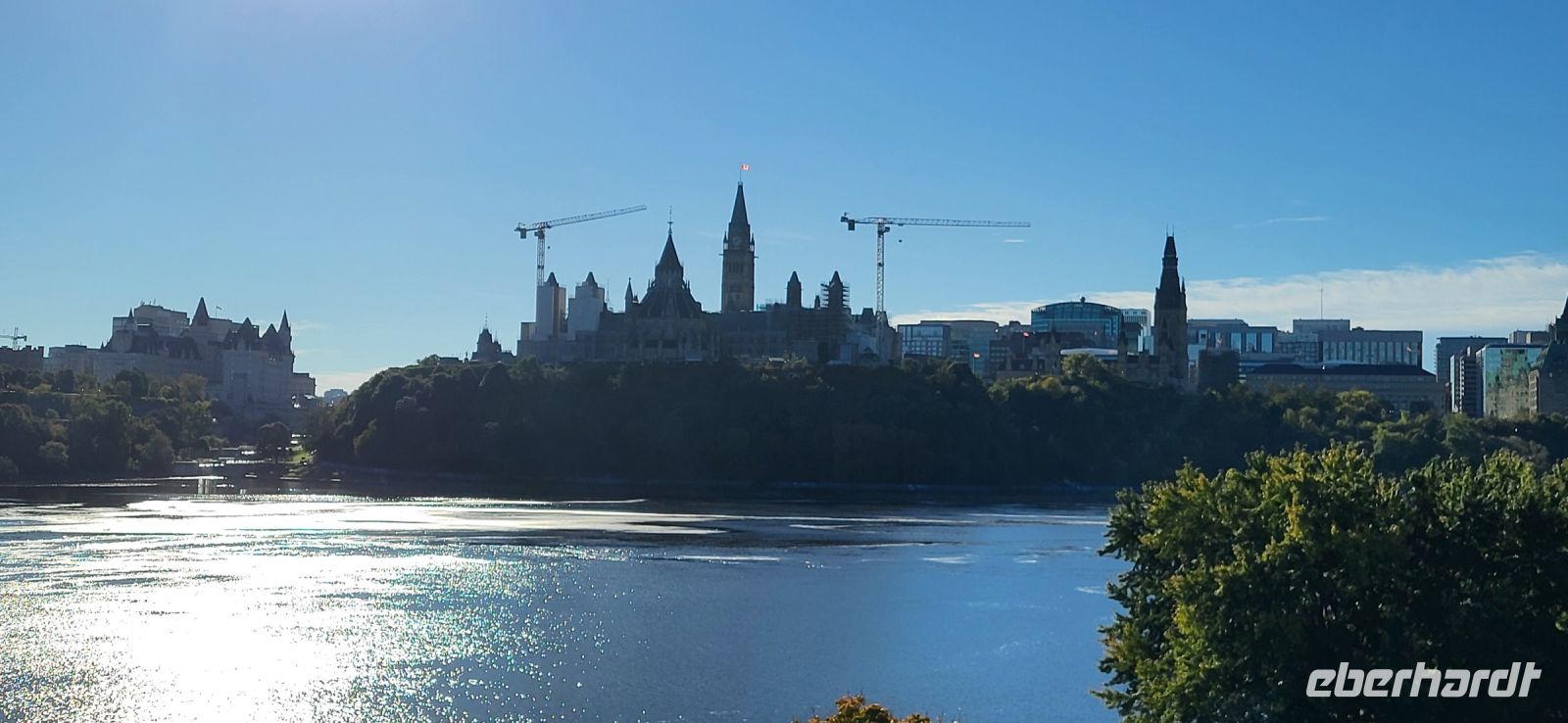 81 Blick auf Ottawa von Gatineau