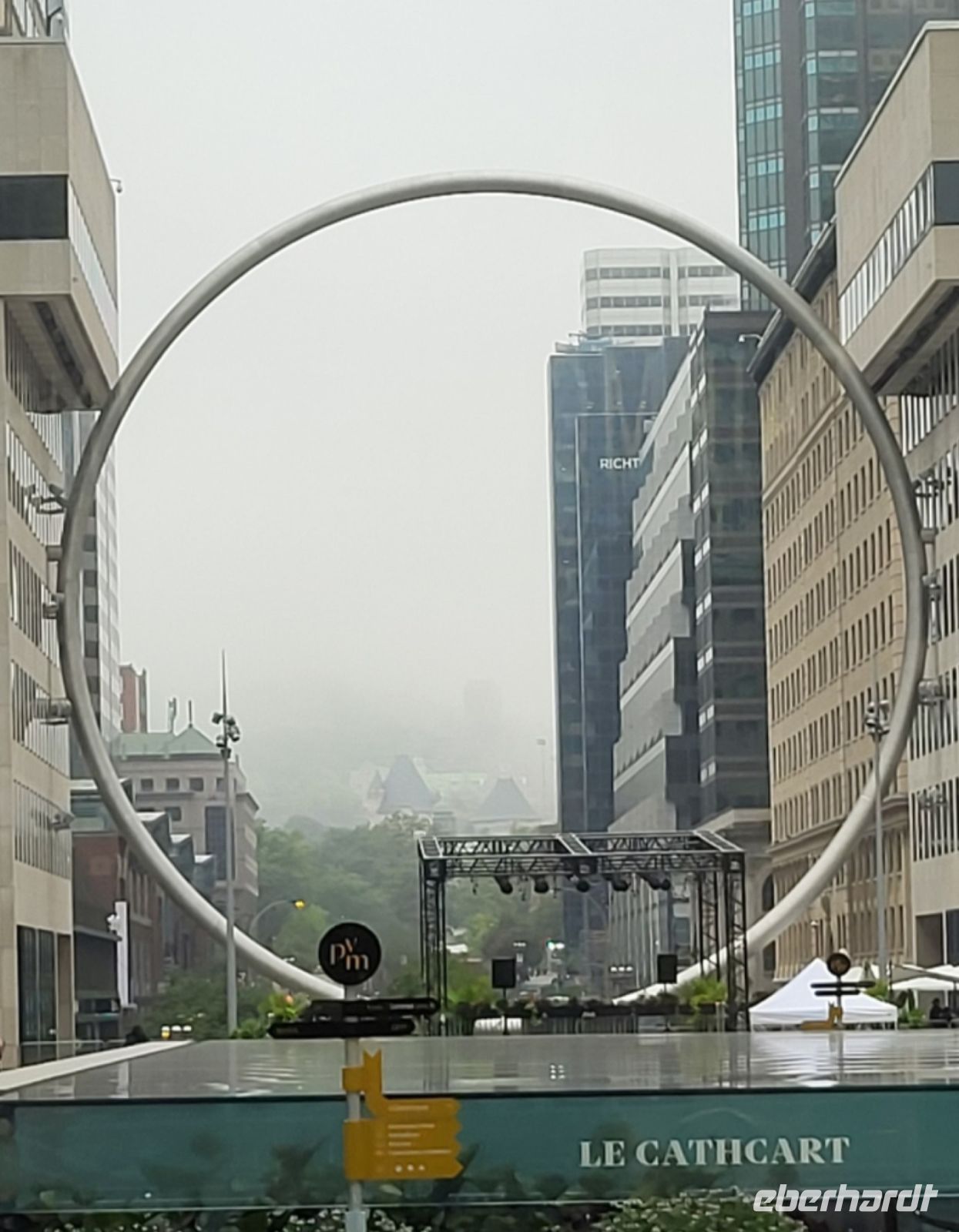 107 Blick bis Mont Royal bei gutem Wetter