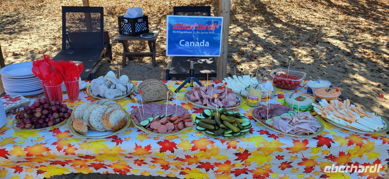 127 Umtrunk mit Picknick für unsere Gäste