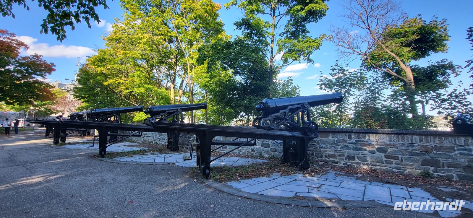 214 original Kanonen der Engländer