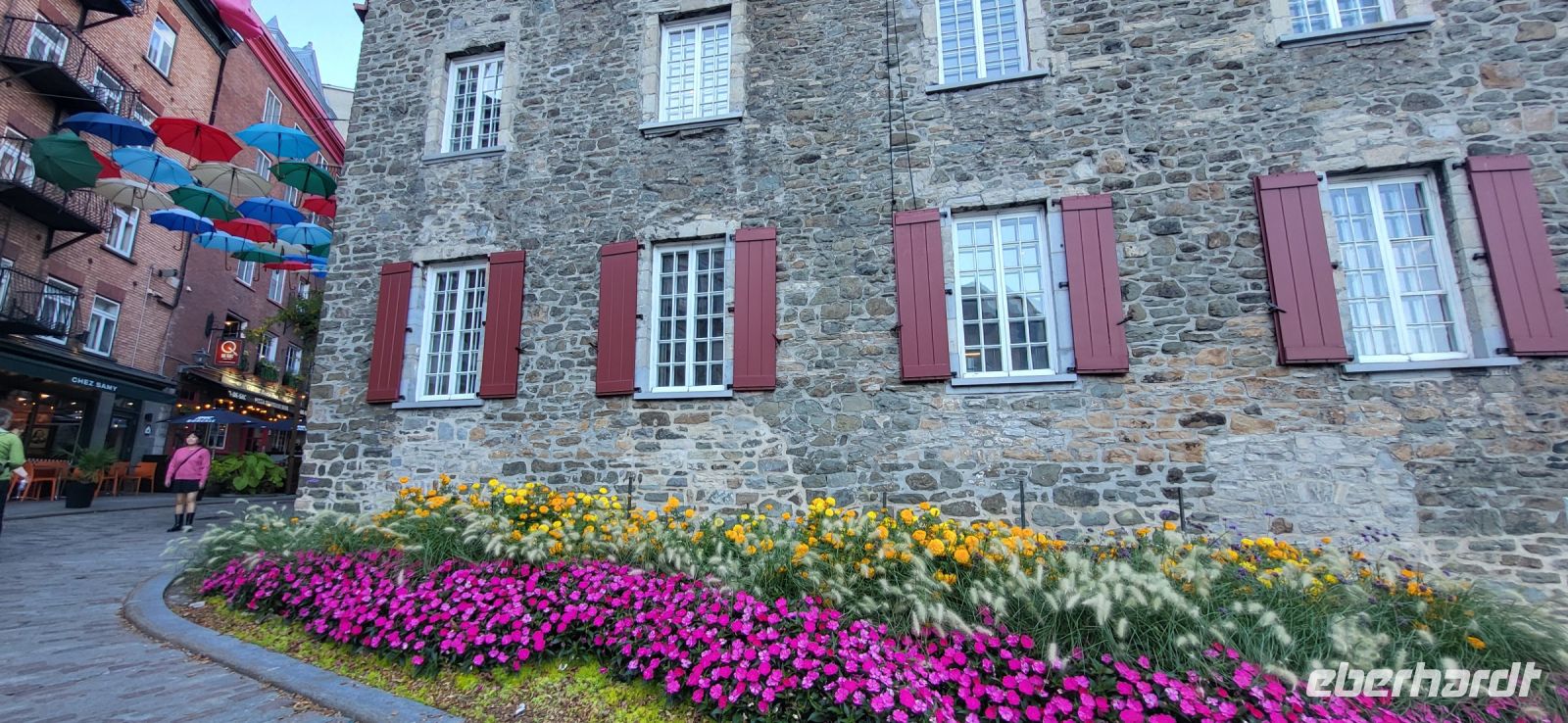 221 Spaziergang durch die Altstadt Quebecs