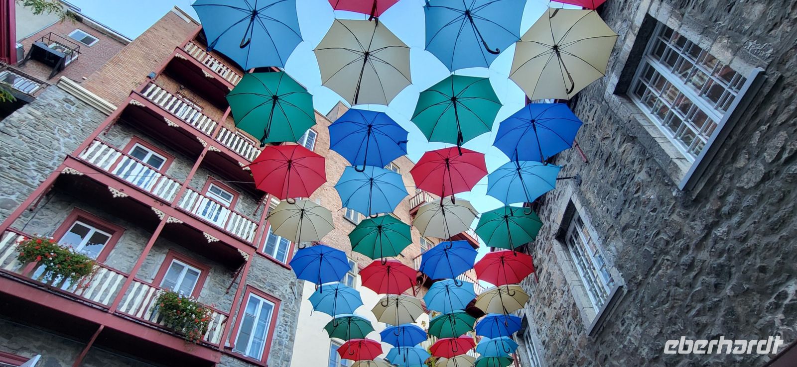 222 Spaziergang durch die Altstadt Quebecs